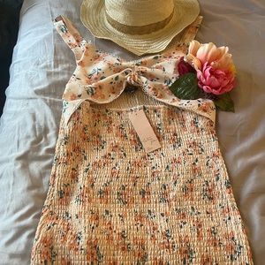 Spring/summer peek a boo dress